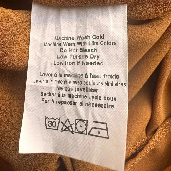 Lush Short Sleeve Open Twisted Back Top - Picture 9 of 10